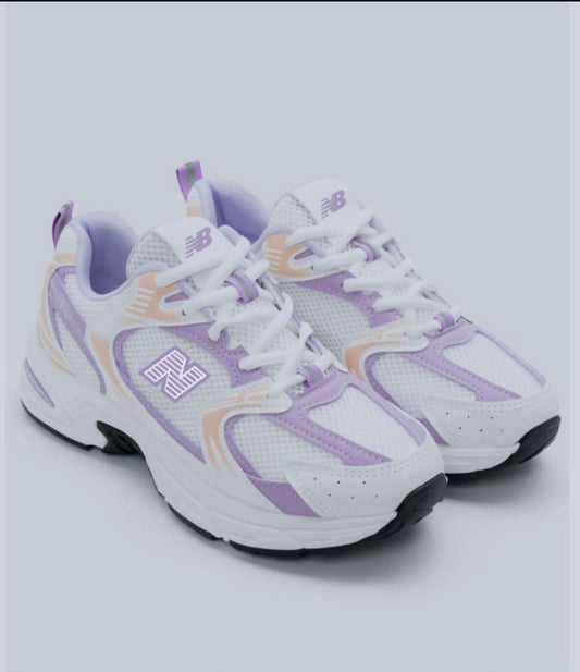 NB WHITE LILAS 653